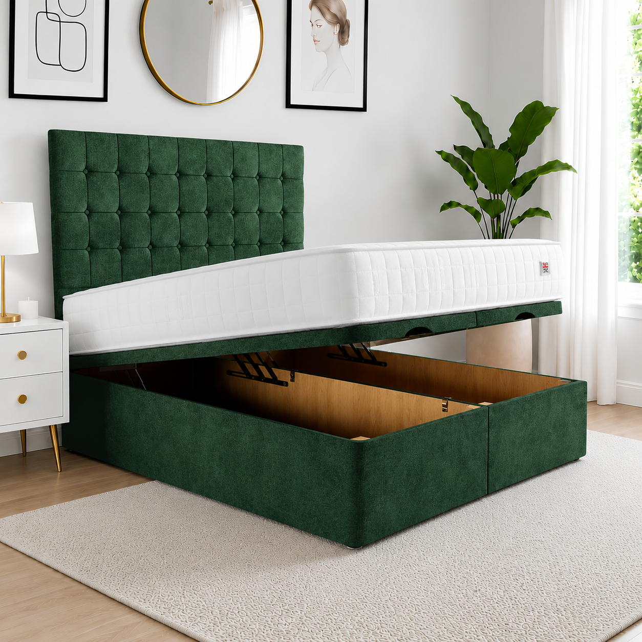 2e1d8fa5-3ecf-490a-8ab8-b88d7b694589 Signature Ottoman Divan Bed - Image 1