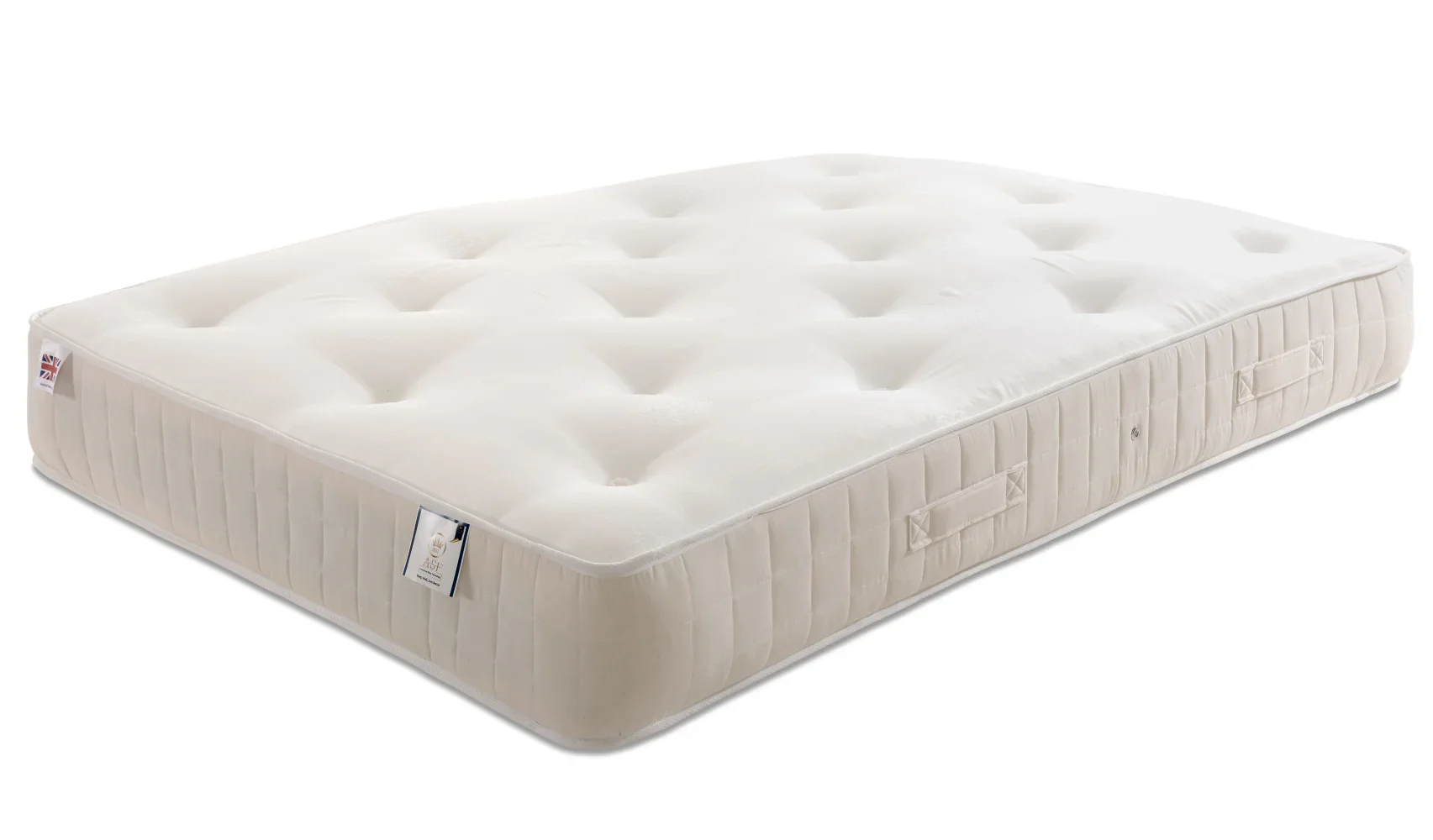 4ft6 Doube Clayton 1000 Pocket Sprung Mattress Medium Feel Orthopaedic UK All Sizes - Image 1