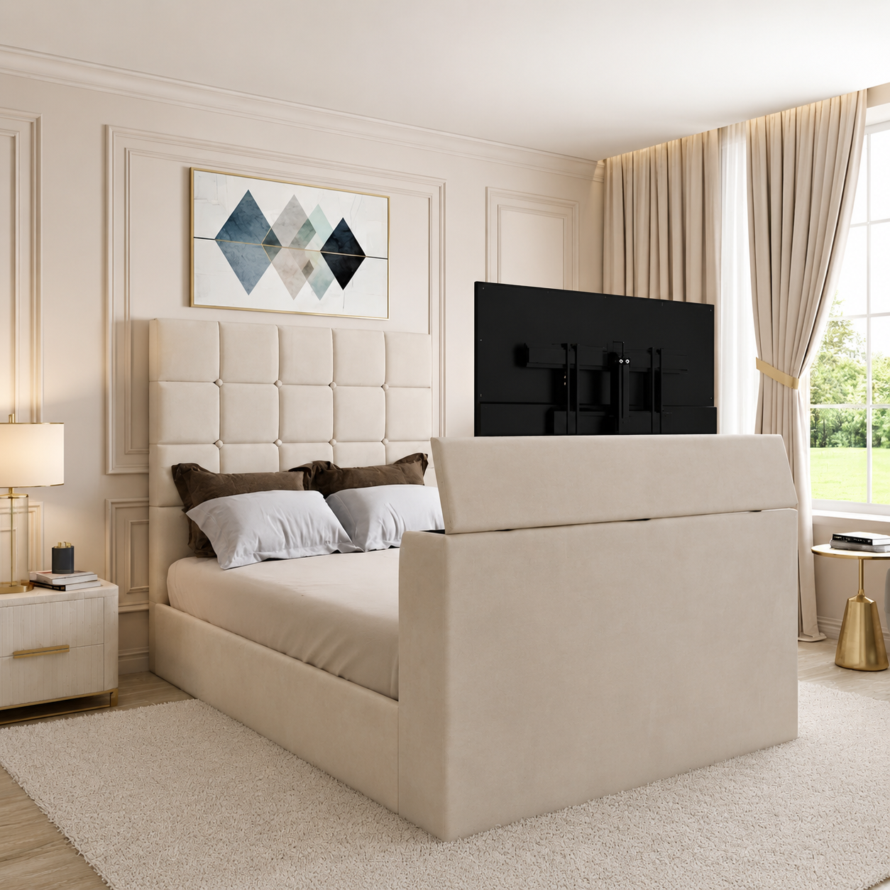 Kensington Electric TV Bed UK Kensington Electric TV Bed UK - Image 1