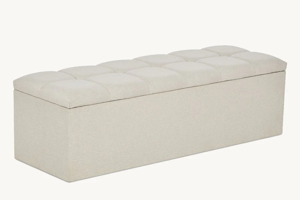 Kingston Ottoman Storage Box The Kingston Upholstered Ottoman Storage Box - Image 1