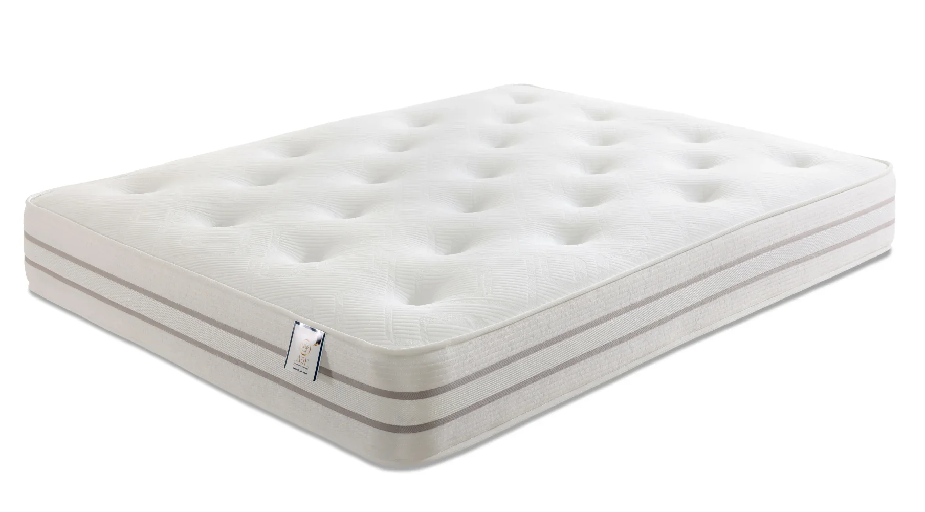 Medium Firm Pocket Mattress, UK Made Mattress, Bedroom Mattress Uxbridge 1000 Pocket Spring Mattress 4FT6 Double & 5FT Kingsize Medium Firm UK - Image 1