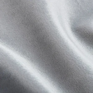 Silver Plush Velvet