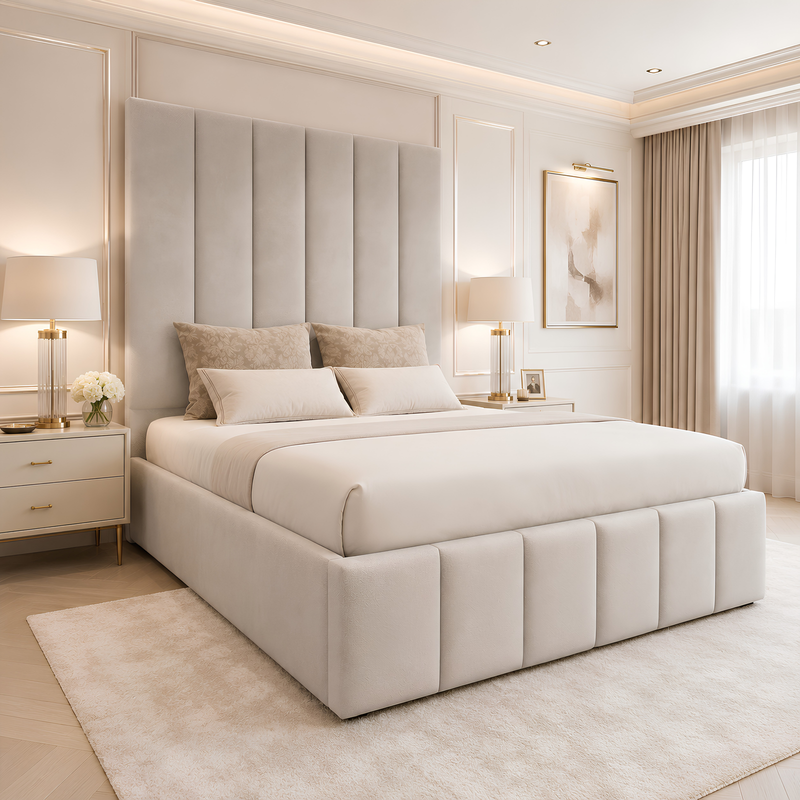 Verona tall headboards bed UK Verona tall headboards bed UK - Image 1