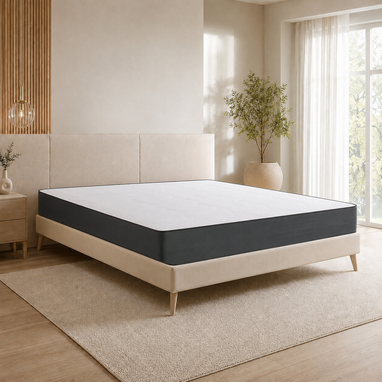 Luxury Memory Foam Mattress, Comfortable Sleep Mattress, Bedroom Mattress Peridot Mattress - Image 1