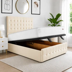 Cream Plush Velvet