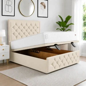 Cream Plush Velvet