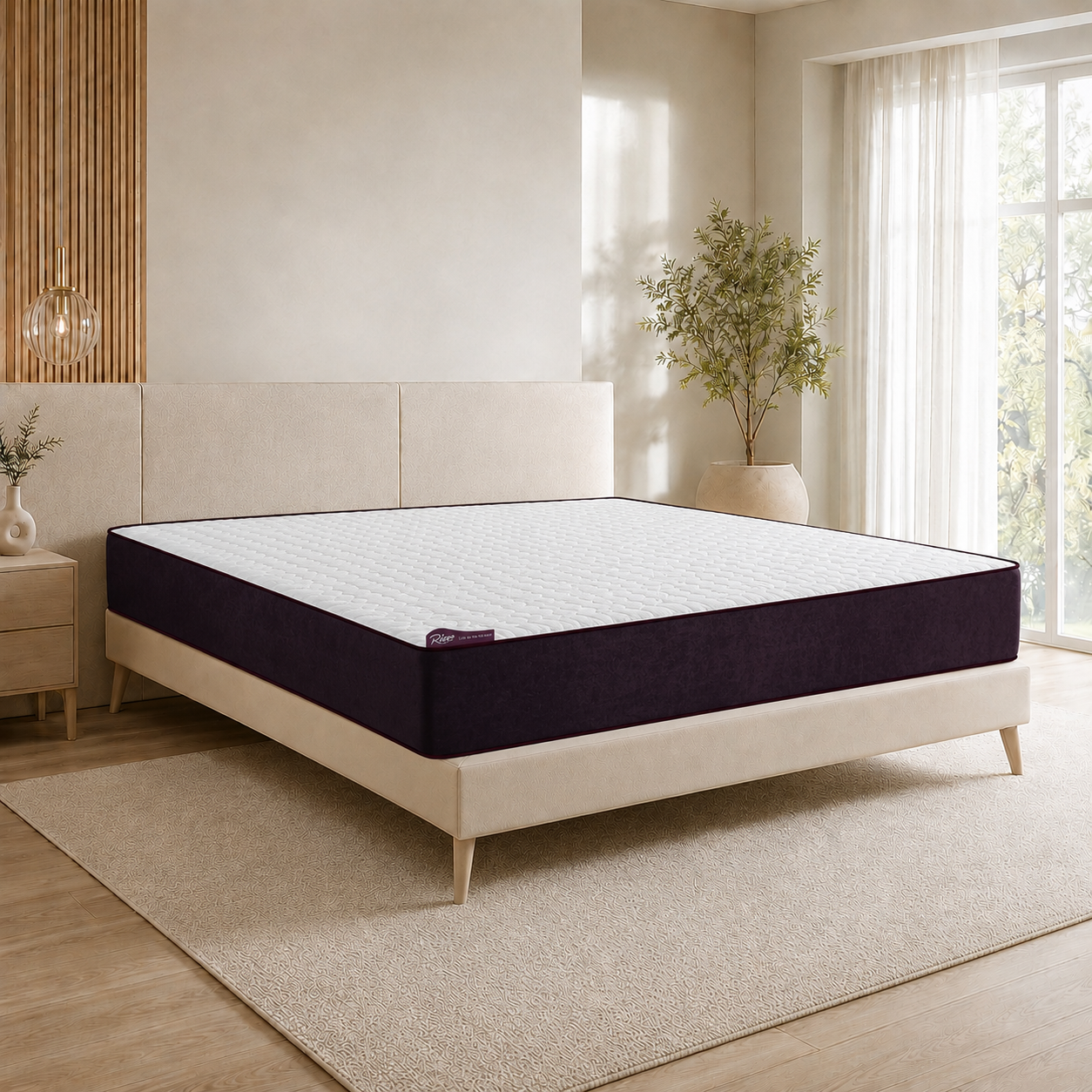 Luxury Foam Mattress, Comfortable Sleep Mattress, Bedroom Mattress UK Tanzanite Reflex Foam Mattress - Image 1