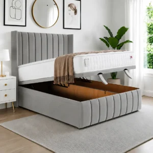 Grey Plush Velvet