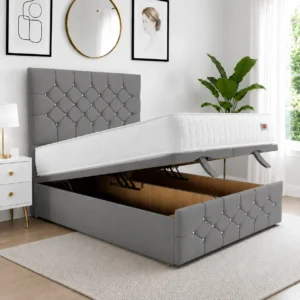 Grey Plush Velvet