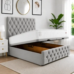 Grey Plush Velvet