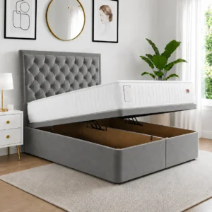 Grey Plush Velvet
