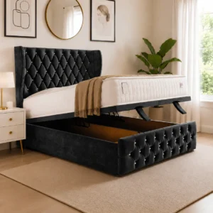 Black PLUSH VELVET