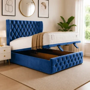 Blue Plush Velvet