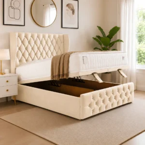 Cream Plush Velvet