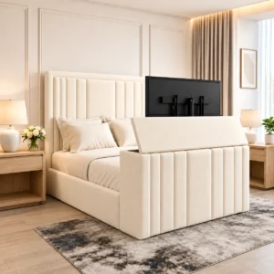 Cream Plush Velvet