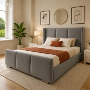 Grey Plush Velvet