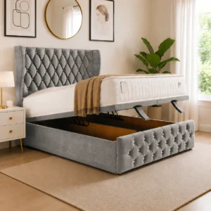 Grey Plush Velvet