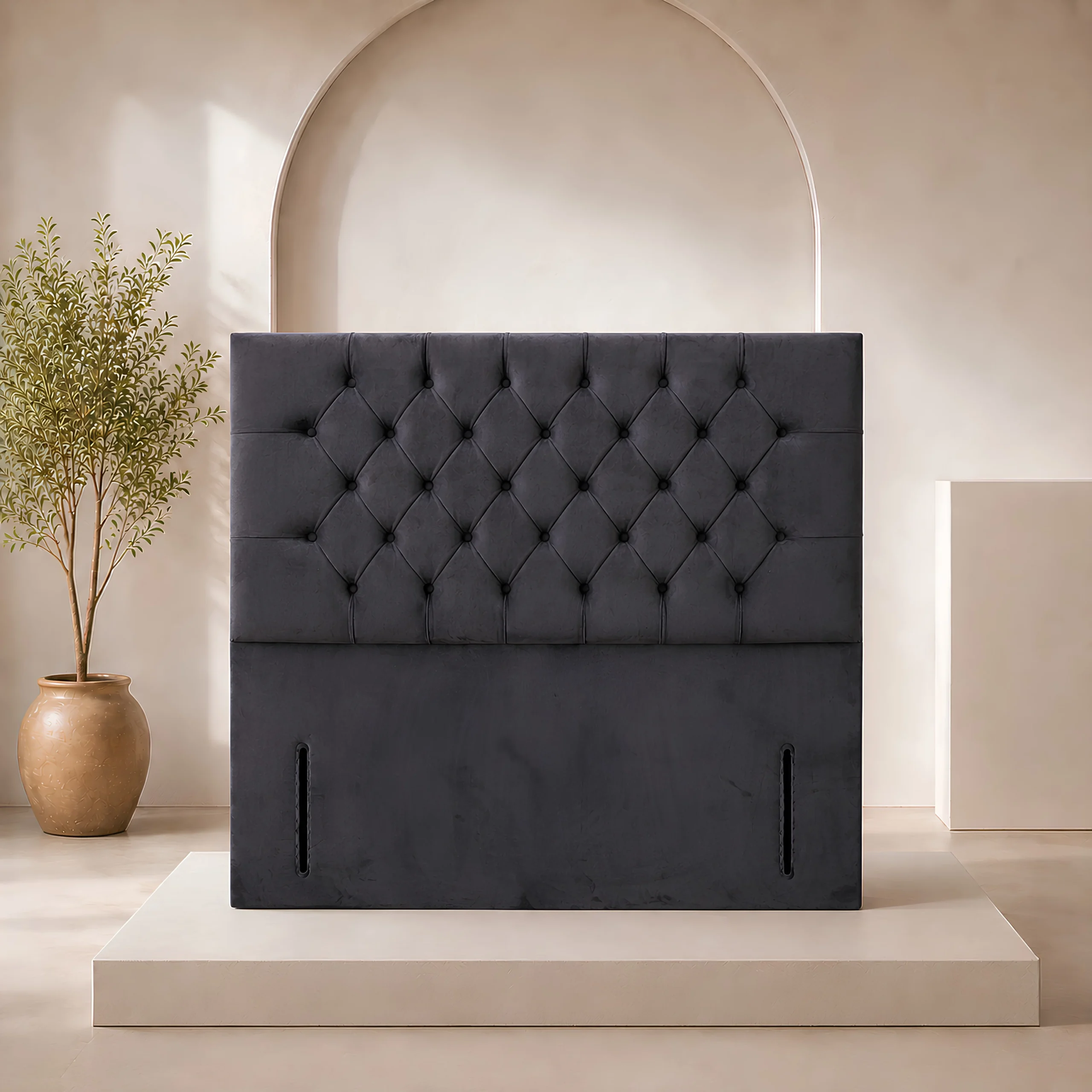 Tranquil Floor Standing Headboard 54 Tranquil Floor Standing Headboard 54" - Image 1