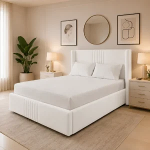 White Plush Velvet