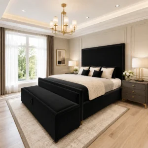 Black PLUSH VELVET