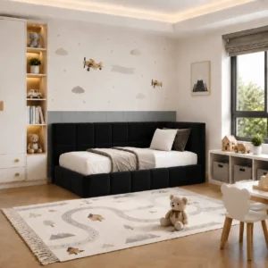 Black PLUSH VELVET