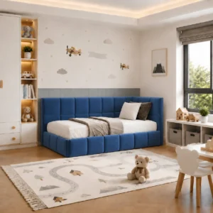 Blue Plush Velvet