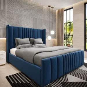 Blue Plush Velvet