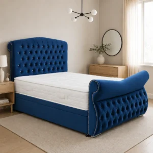 Blue Plush Velvet