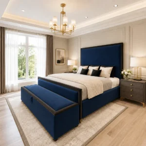 Blue Plush Velvet