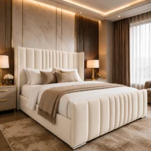 Cream Plush Velvet