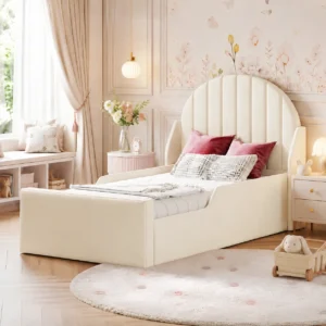 Cream Plush Velvet