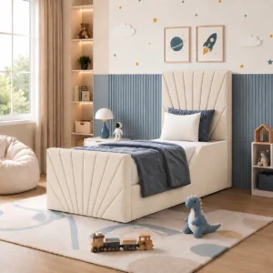 Cream Plush Velvet