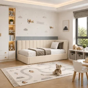 Cream Plush Velvet