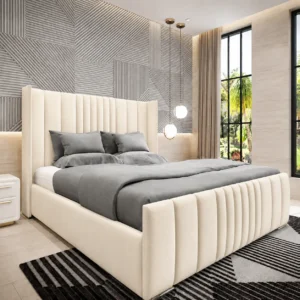 Cream Plush Velvet