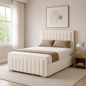 Cream Plush Velvet