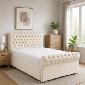 Cream Plush Velvet