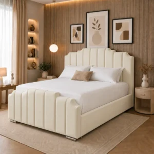 Cream Plush Velvet