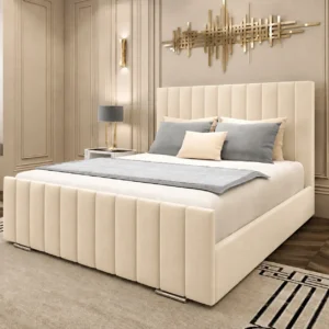 Cream Plush Velvet