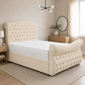 Cream Plush Velvet