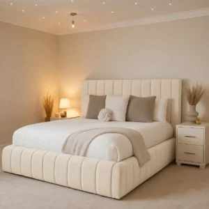 Cream Plush Velvet