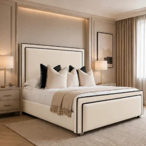 Cream Plush Velvet