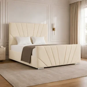 Cream Plush Velvet