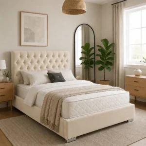 Cream Plush Velvet
