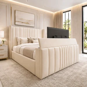 Cream Plush Velvet