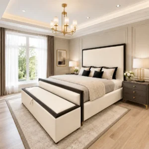 Cream Plush Velvet