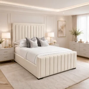 Cream Plush Velvet