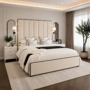 Cream Plush Velvet