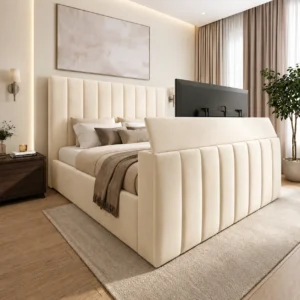 Cream Plush Velvet