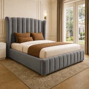Grey Plush Velvet