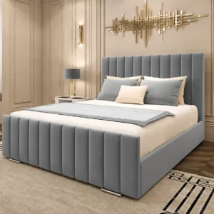 Grey Plush Velvet